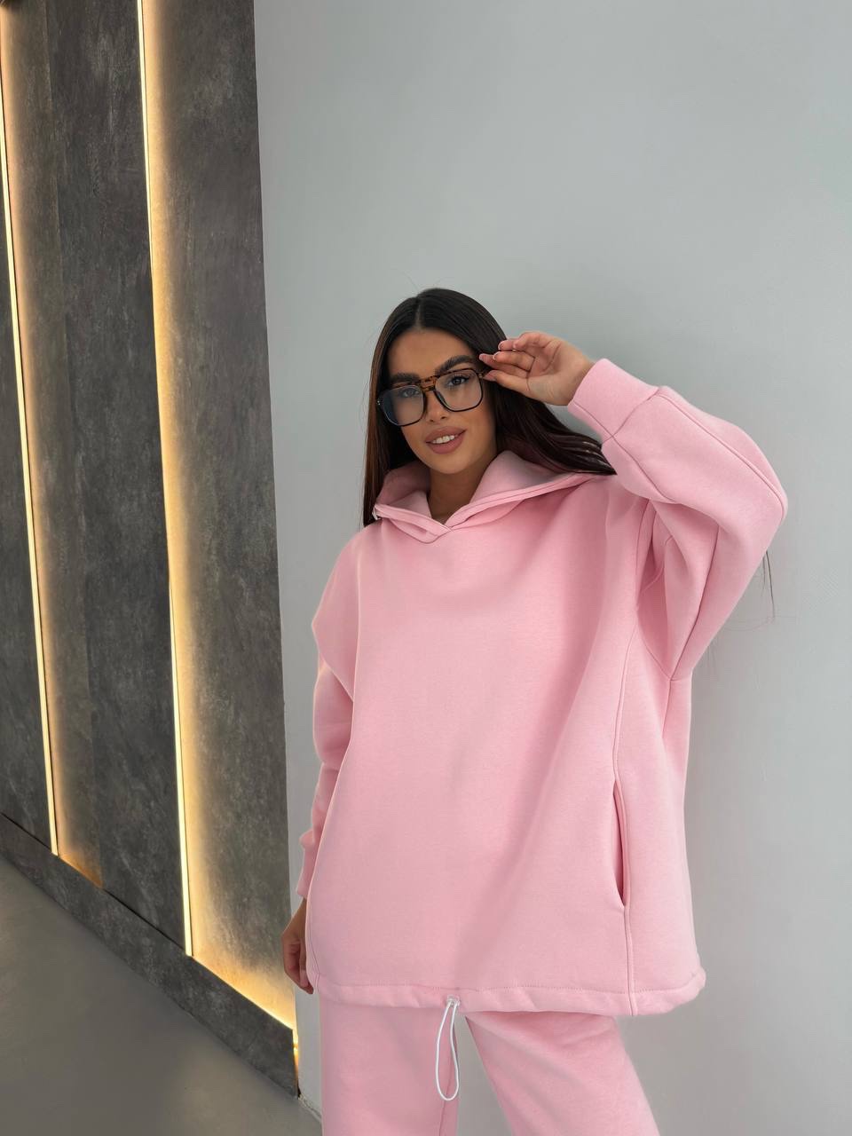 Худі на флісі “Warm” з куліскою - Зображення 16