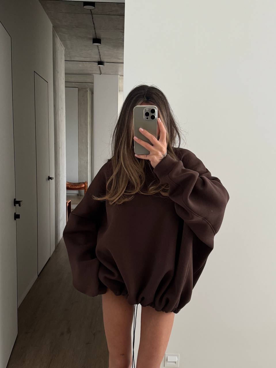 Худі оверсайз “Boss” на флісі - Зображення 4