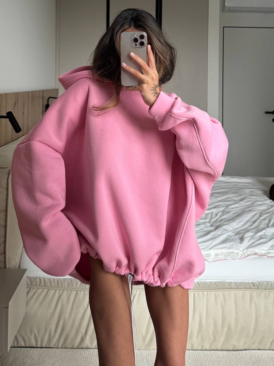 Худі оверсайз “Boss” на флісі - Зображення 13