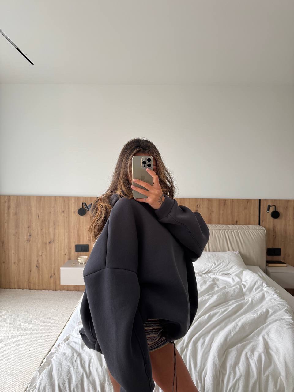 Худі оверсайз “Boss” на флісі - Зображення 3