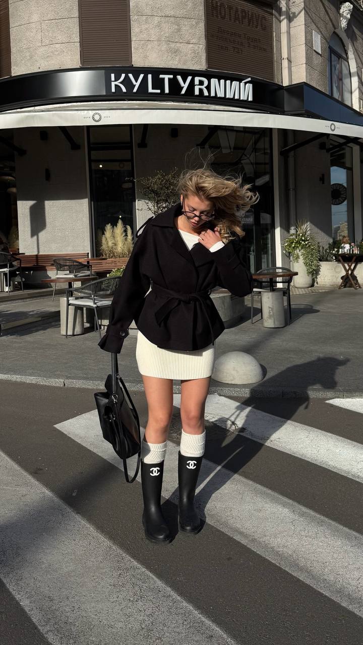 Тренч з кашеміру “Sophie” з поясом - Зображення 13