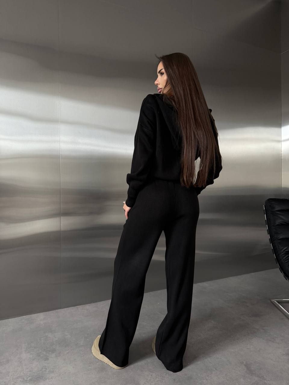 Вʼязаний костюм “Sienna” зі штанами - Зображення 6