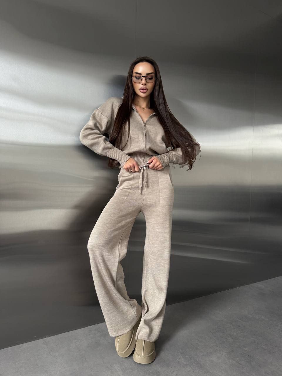 Костюм зі штанами “Sienna” худі з капюшоном і штани - Зображення 7