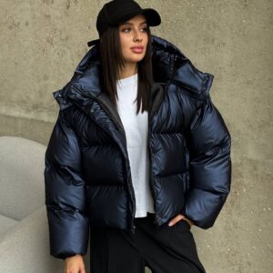 Укорочений пуховик “Oslo” з біо-пуху