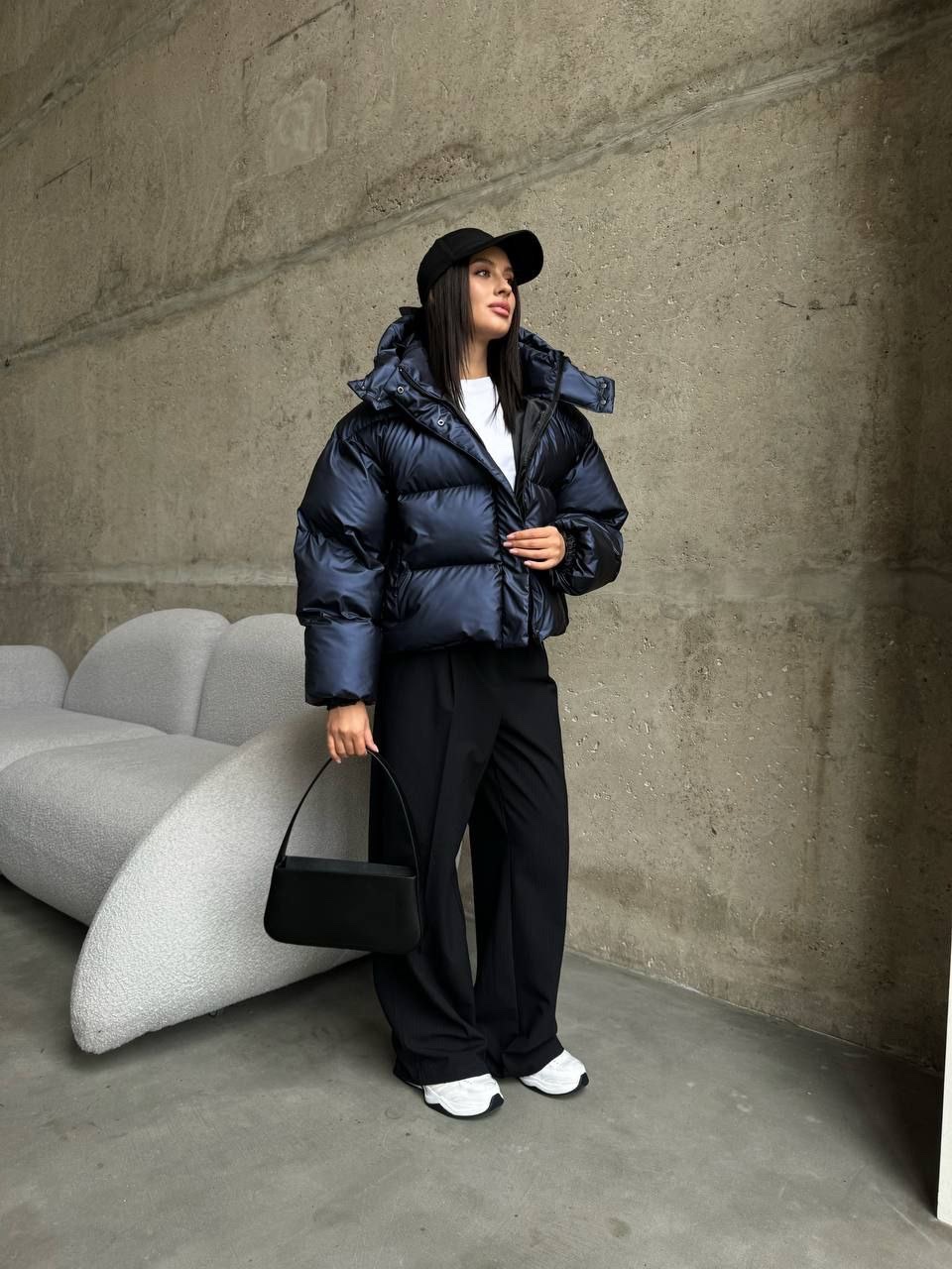 Укорочений пуховик “Oslo” з біо-пуху - Зображення 4