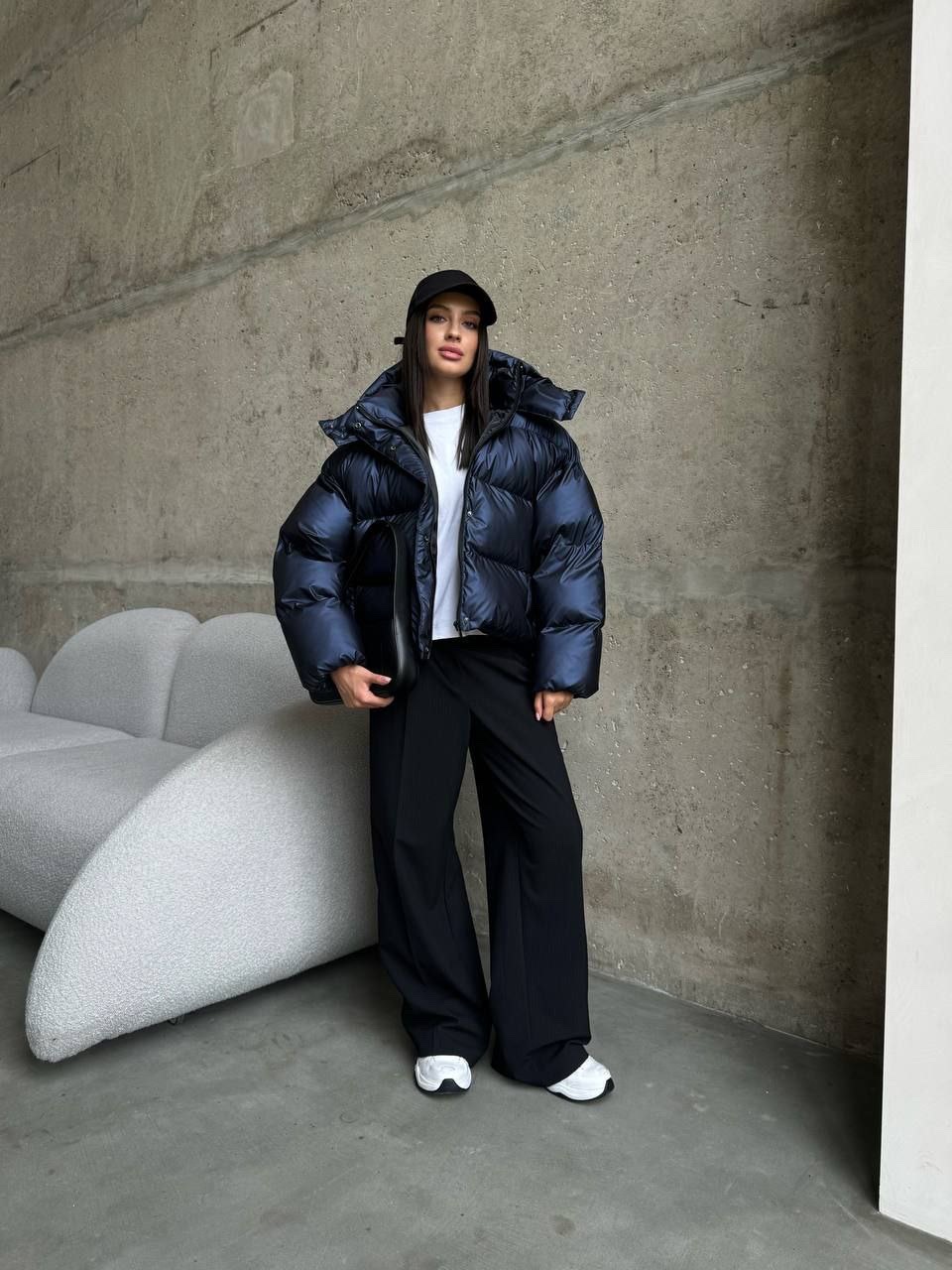 Укорочений пуховик “Oslo” з біо-пуху - Зображення 3