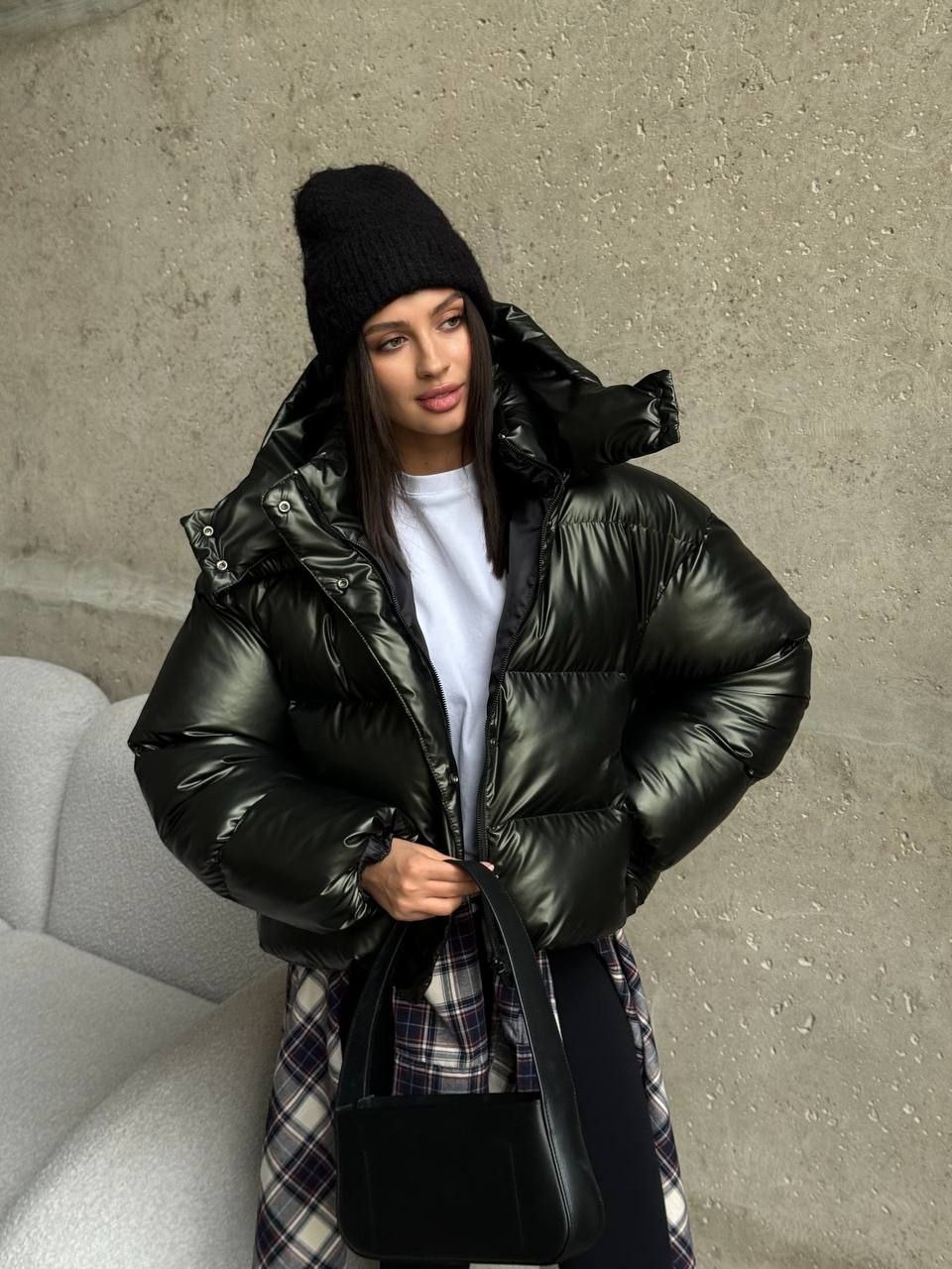 Укорочений пуховик “Oslo” з біо-пуху - Зображення 8