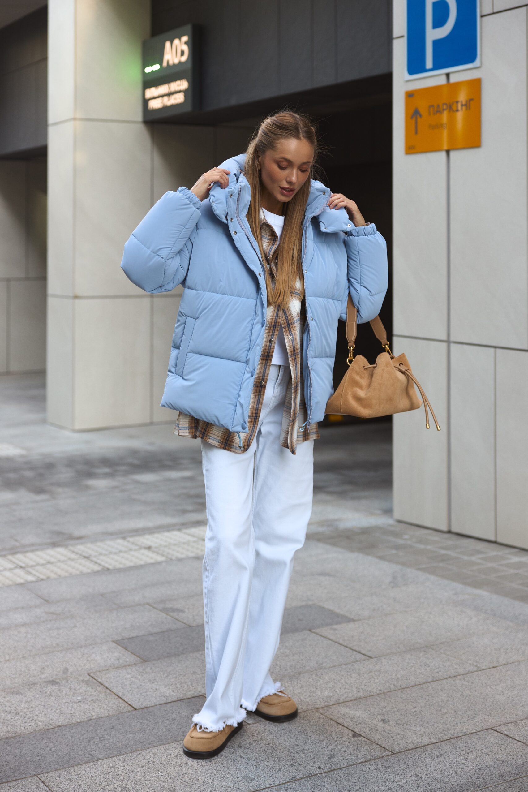 Пуховик “Giana” з еко-пуху - Зображення 9