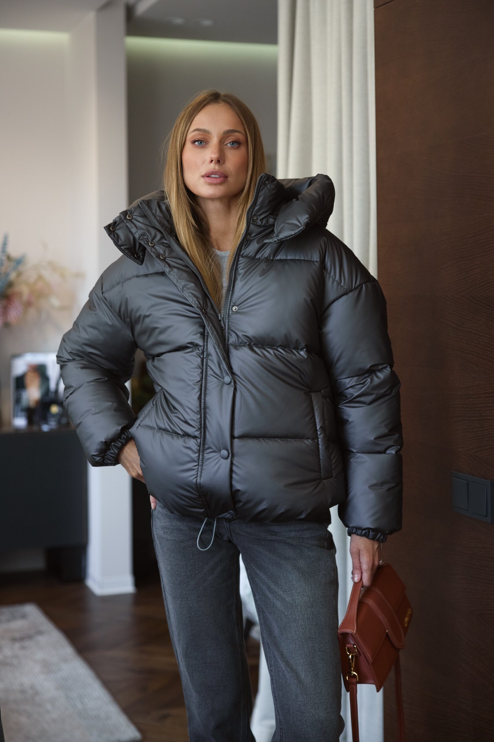 Пуховик “Giana” з еко-пуху - Зображення 10