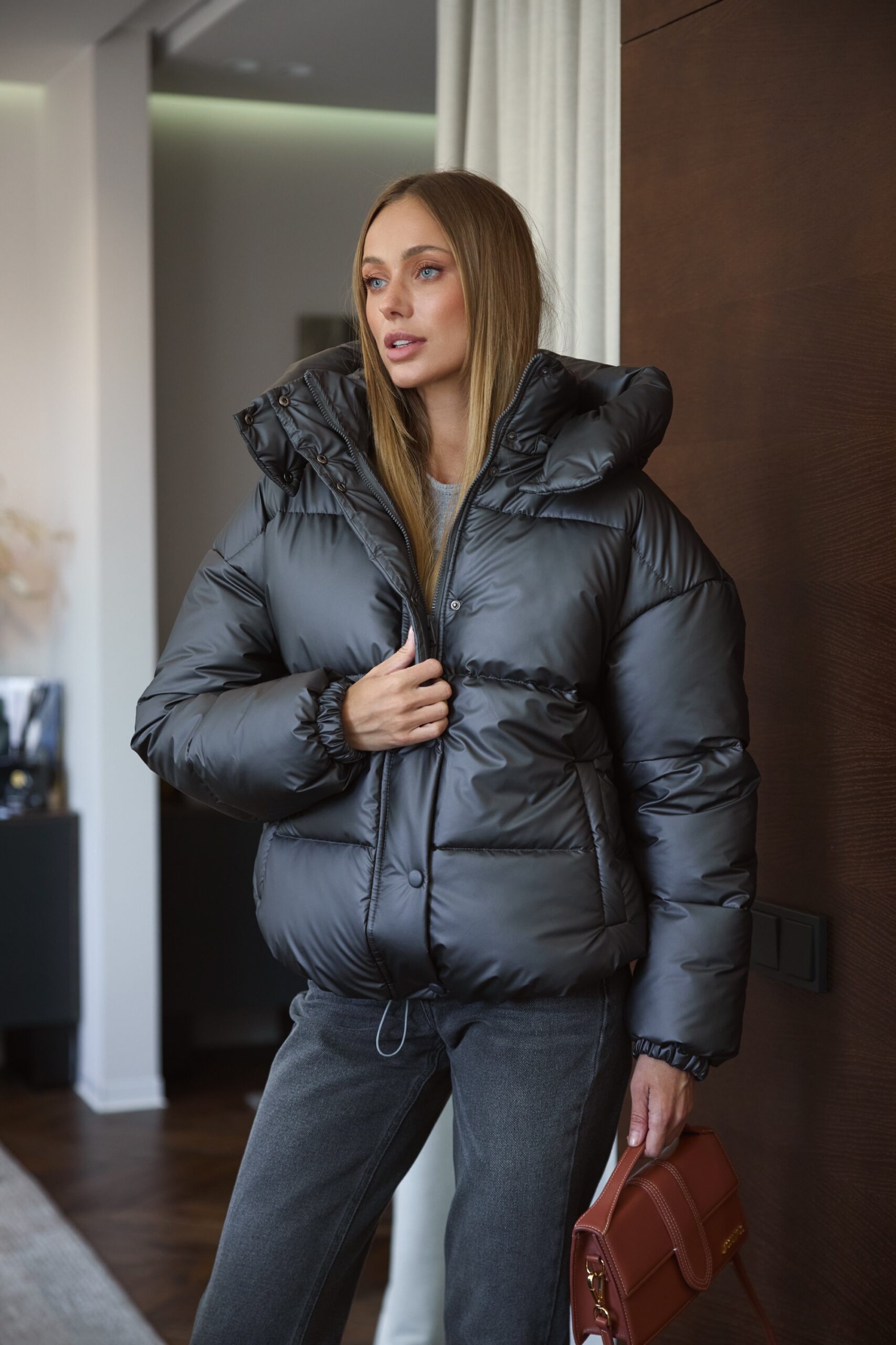 Пуховик “Giana” з еко-пуху - Зображення 12