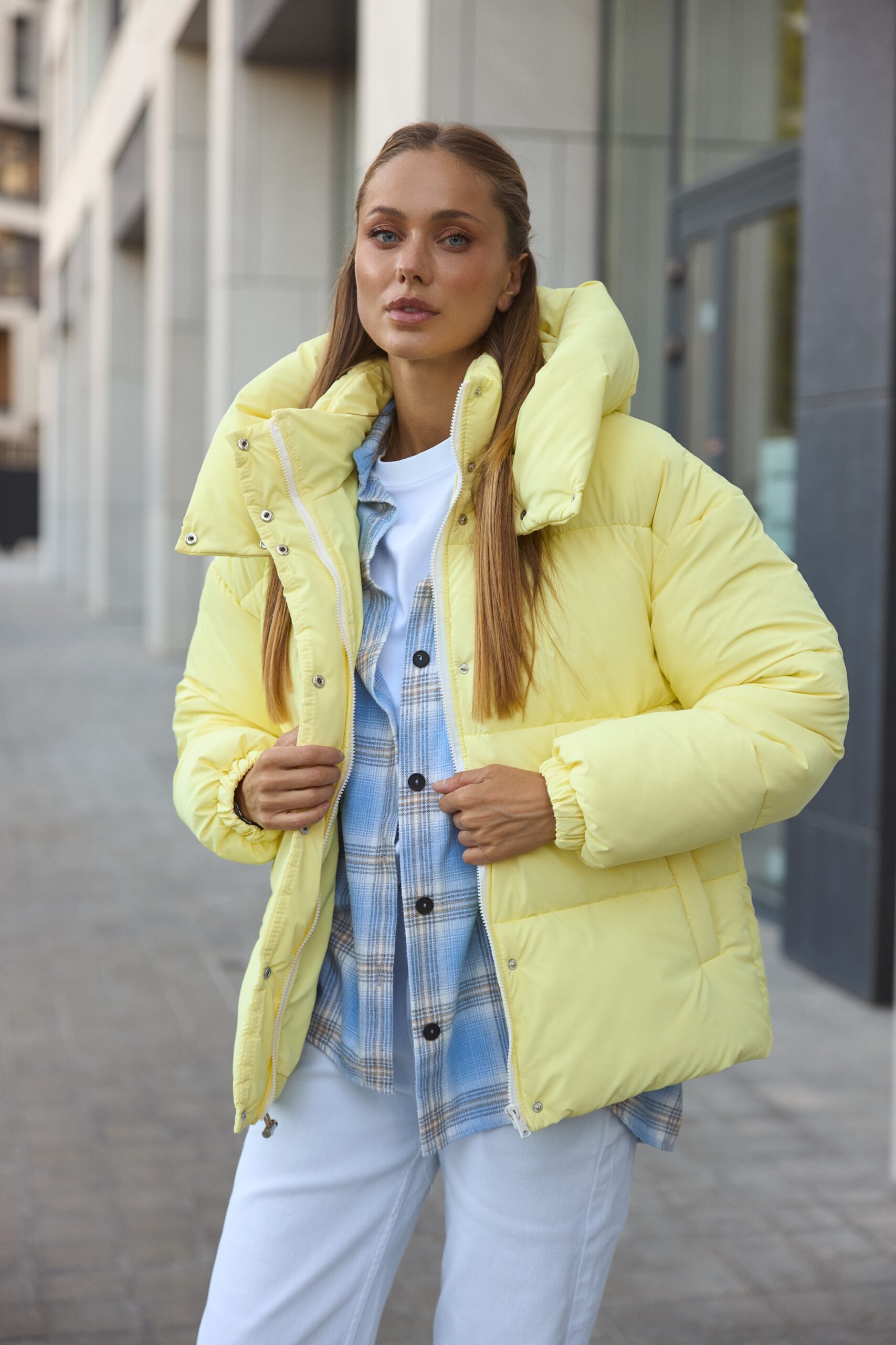 Пуховик “Giana” з еко-пуху - Зображення 14