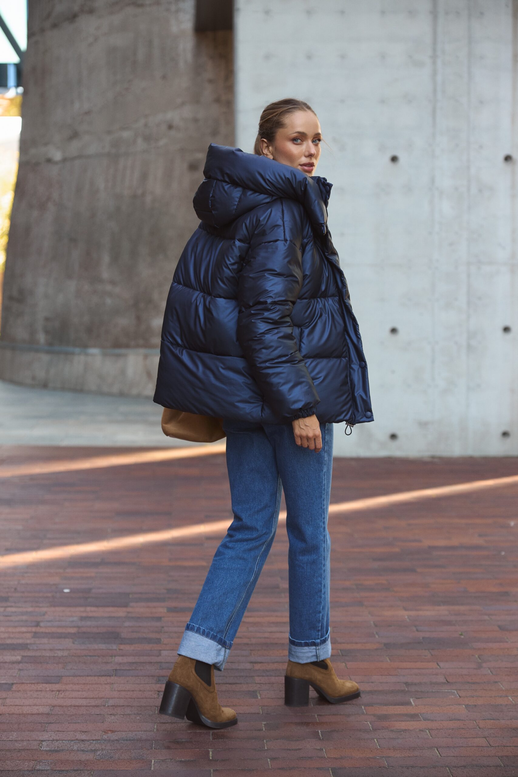 Пуховик “Giana” з еко-пуху - Зображення 16