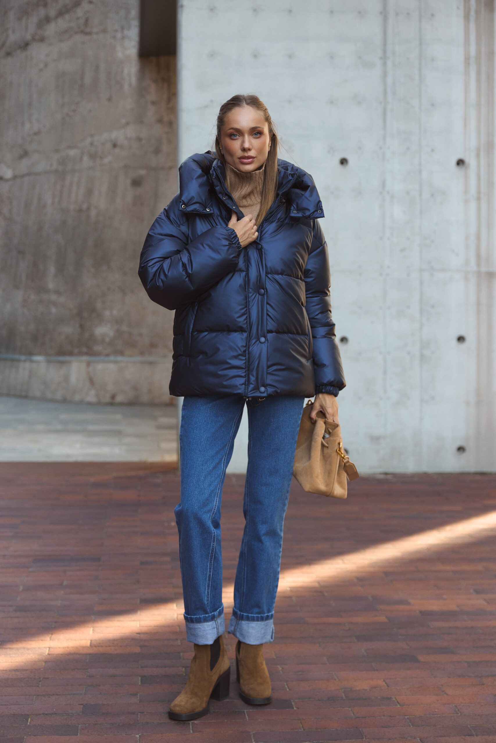 Пуховик “Giana” з еко-пуху - Зображення 4