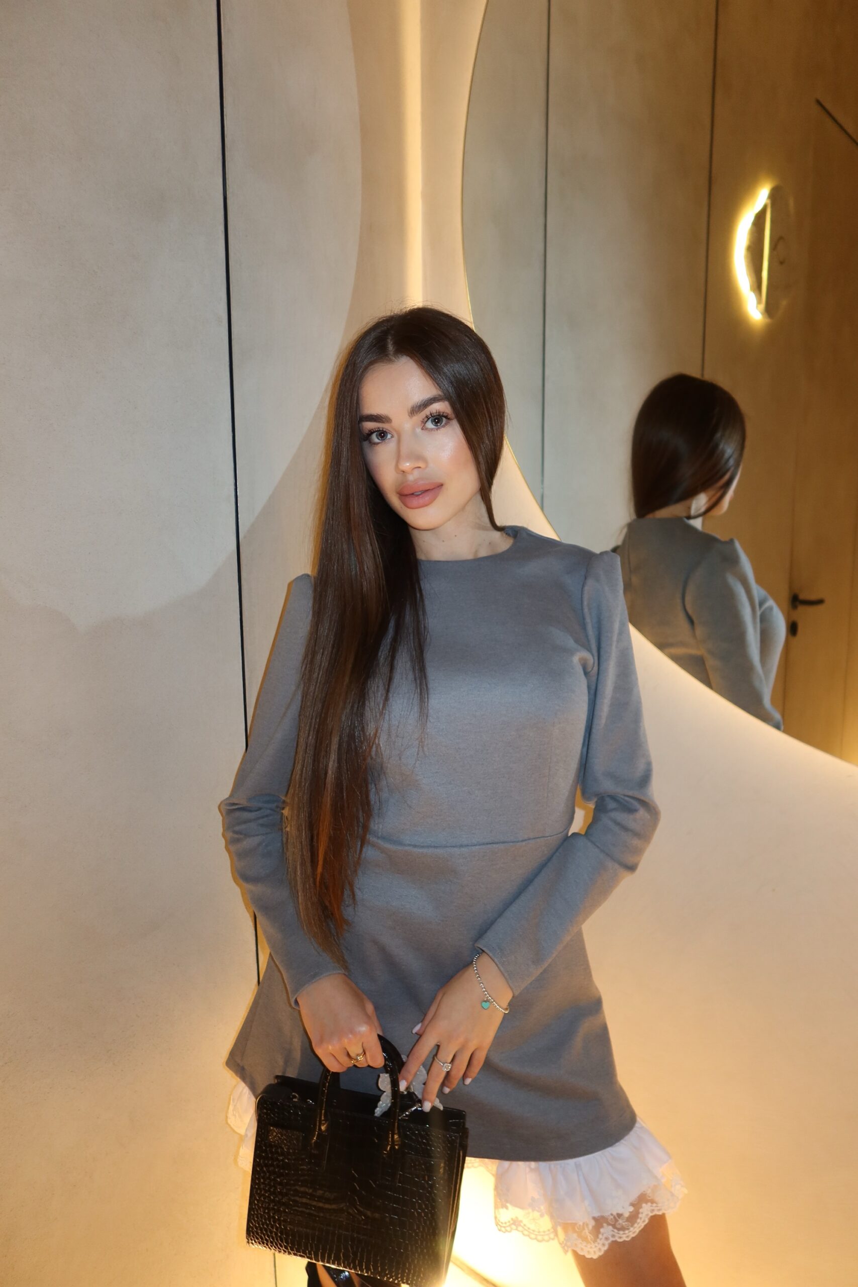 Сукня міні “Amora” декорована мереживом - Зображення 14