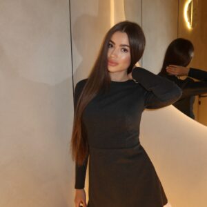 Сукня міні “Amora” декорована мереживом