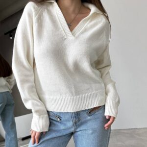 Вовняний светр поло “Adele”