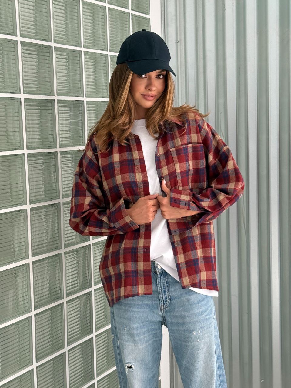 Сорочка “Brooke” у клітинку - Зображення 7