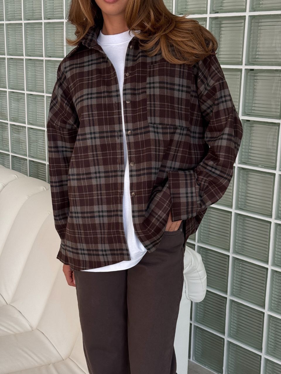 Сорочка “Brooke” у клітинку - Зображення 2