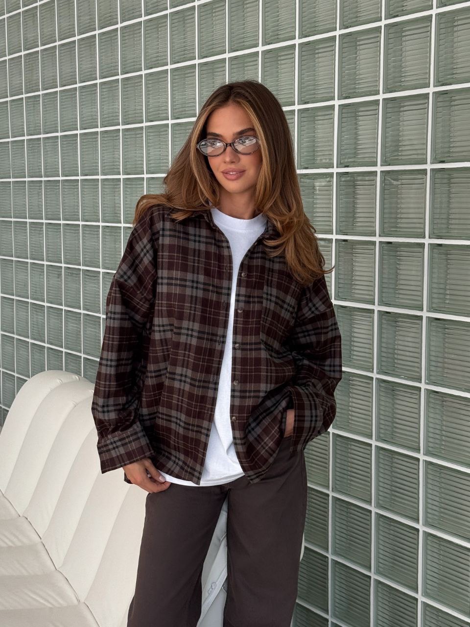 Сорочка “Brooke” у клітинку