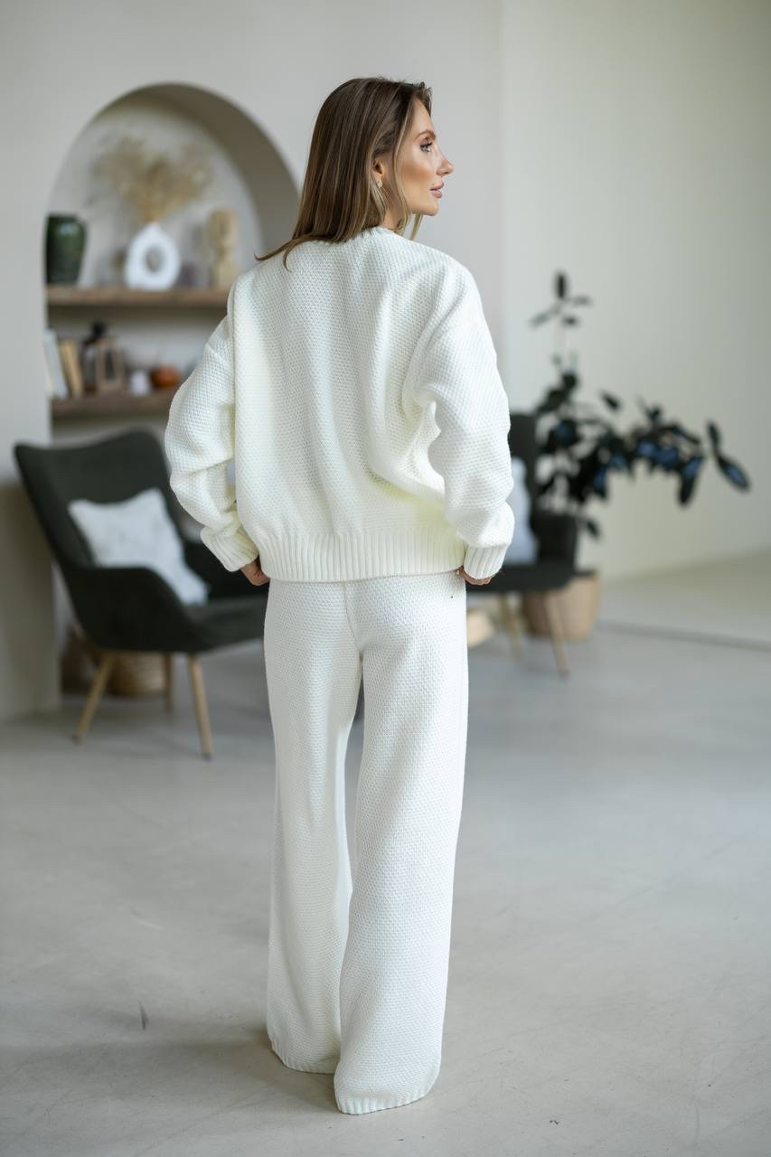 Вʼязаний костюм “Charlotte” з вовни - Зображення 8