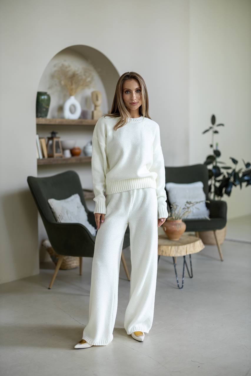 Вʼязаний костюм “Charlotte” з вовни - Зображення 5