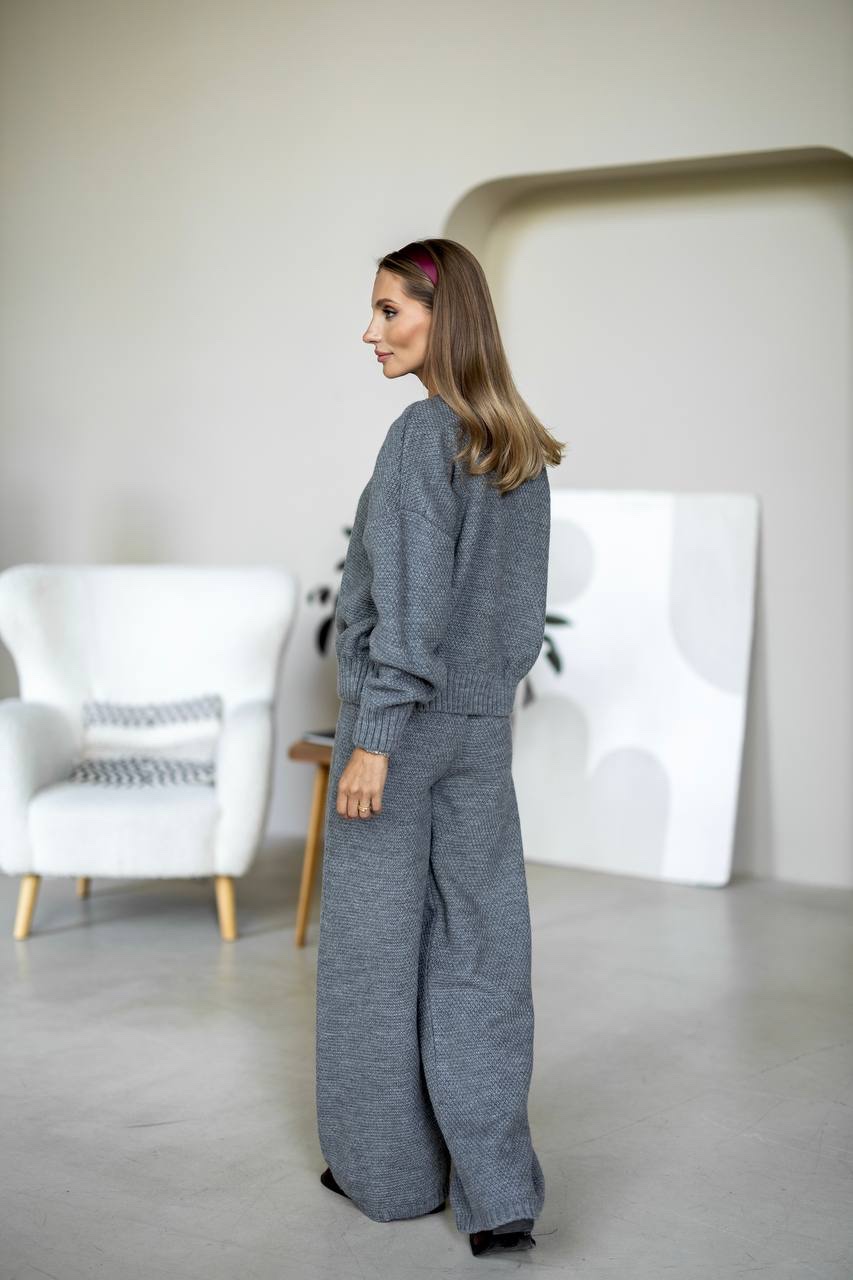 Вʼязаний костюм “Charlotte” з вовни - Зображення 4