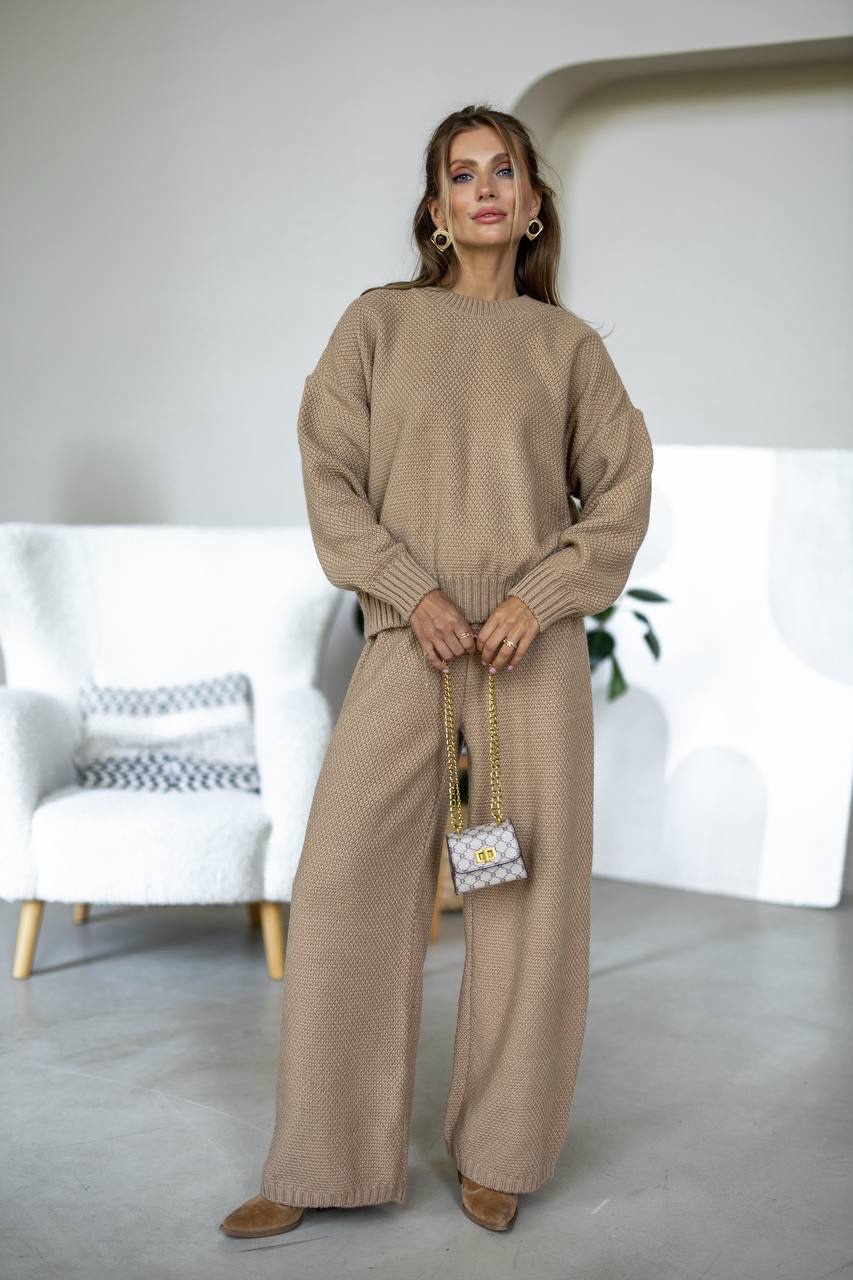 Вʼязаний костюм “Charlotte” з вовни - Зображення 15