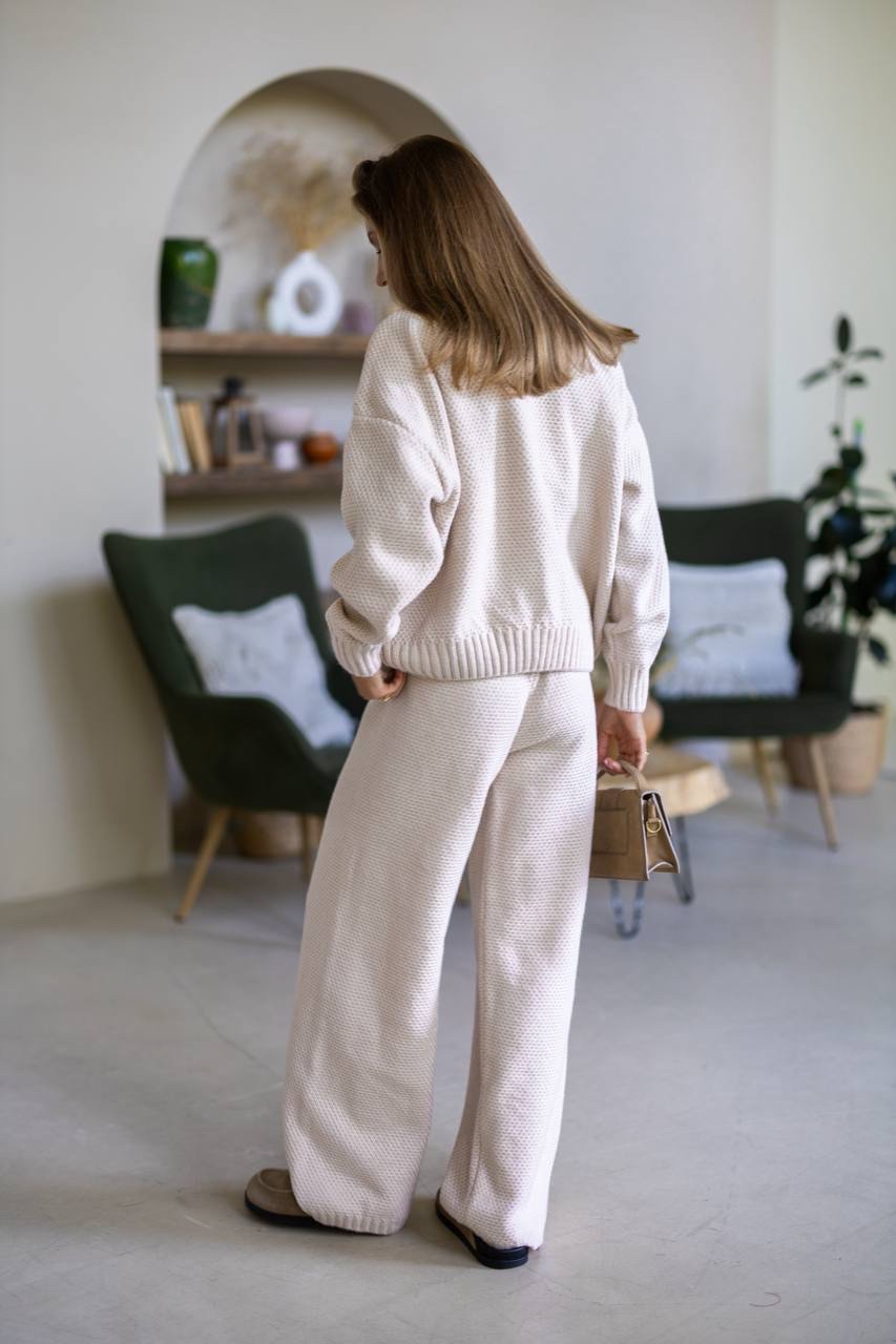 Вʼязаний костюм “Charlotte” з вовни - Зображення 24