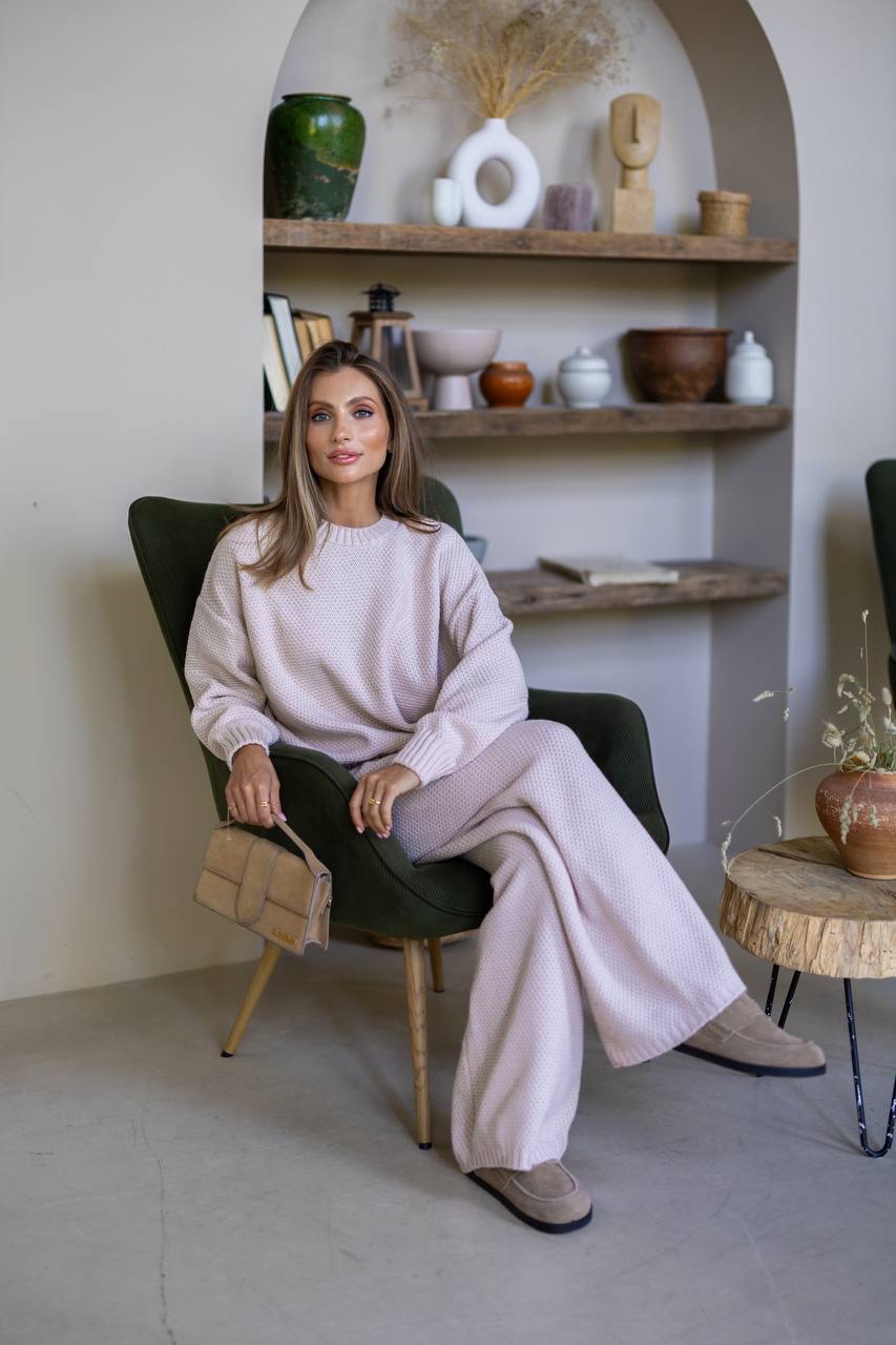 Вʼязаний костюм “Charlotte” з вовни - Зображення 23