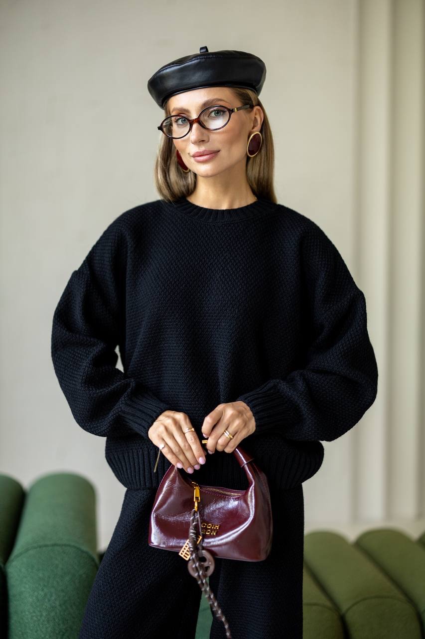 Вʼязаний костюм “Charlotte” з вовни - Зображення 17