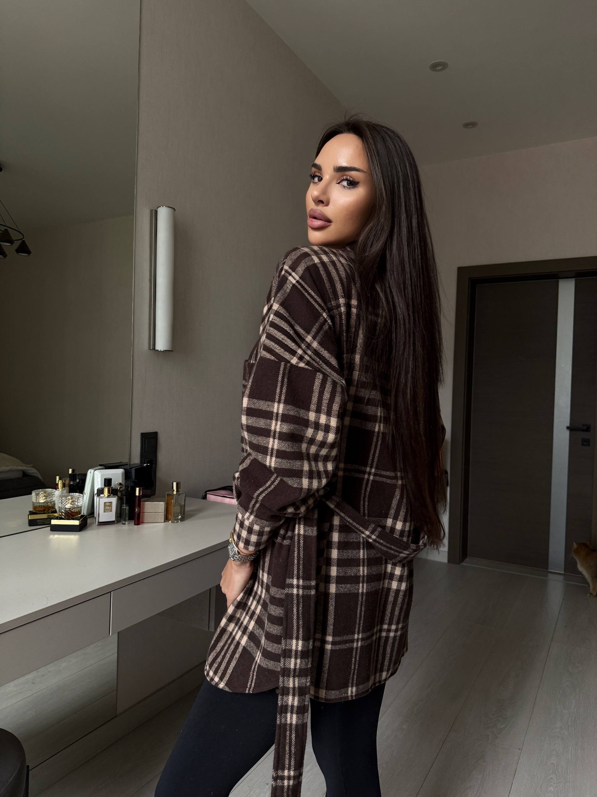 Подовжена сорочка “Marta” з кашеміру - Зображення 4