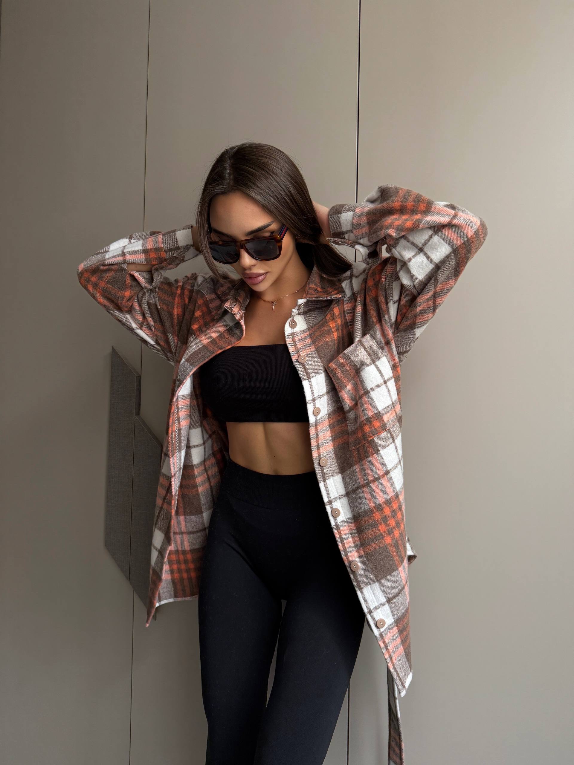 Подовжена сорочка “Marta” з кашеміру - Зображення 6