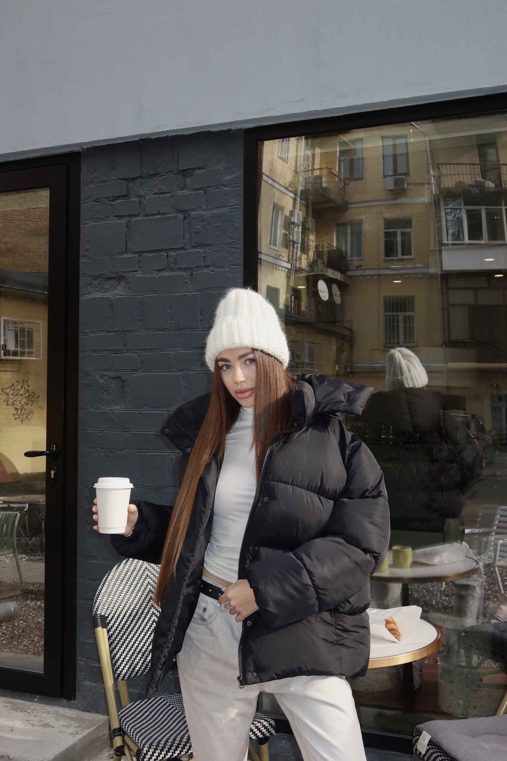 Пуховик “Nero” з еко пуху - Зображення 7