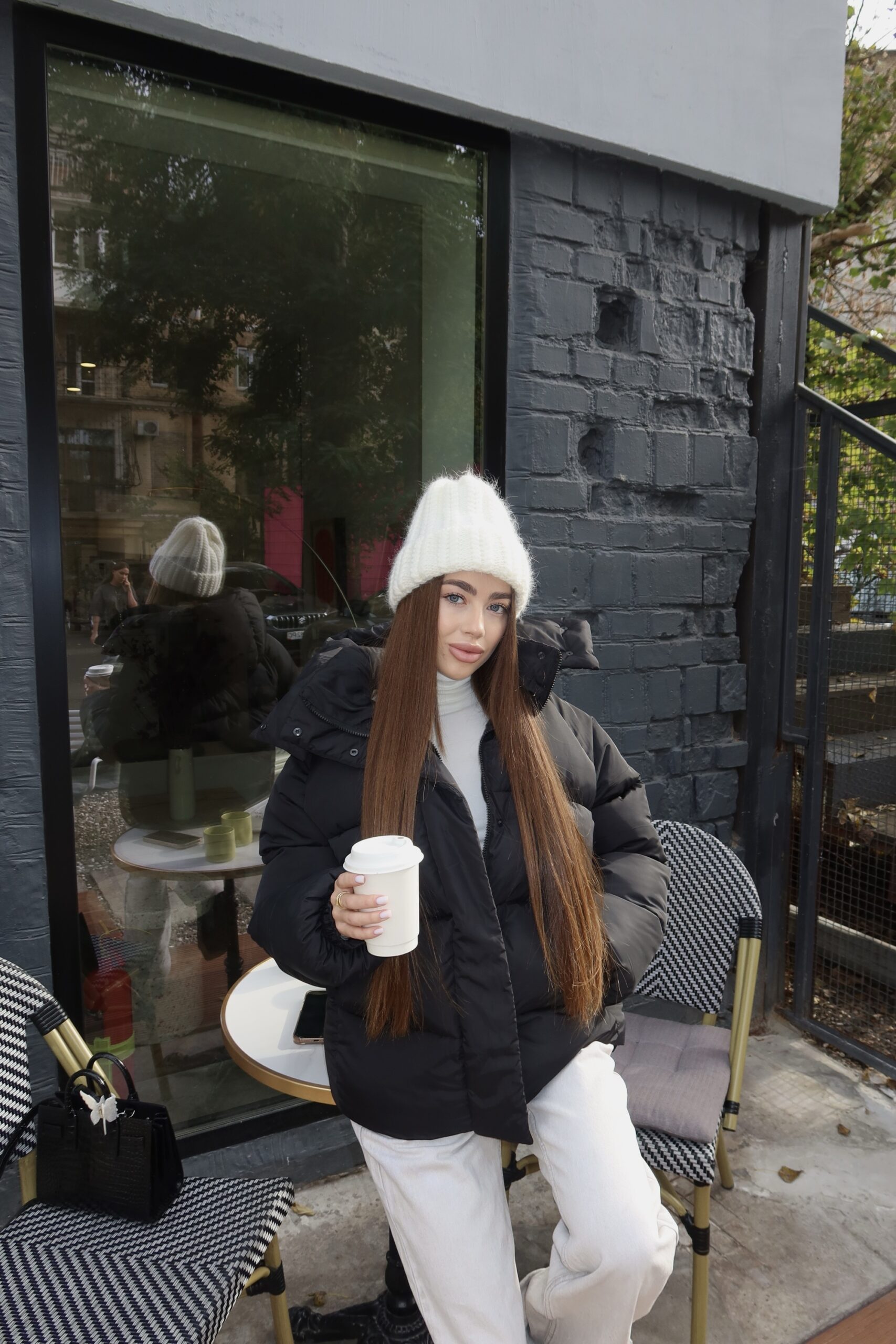 Пуховик “Nero” з еко пуху - Зображення 4