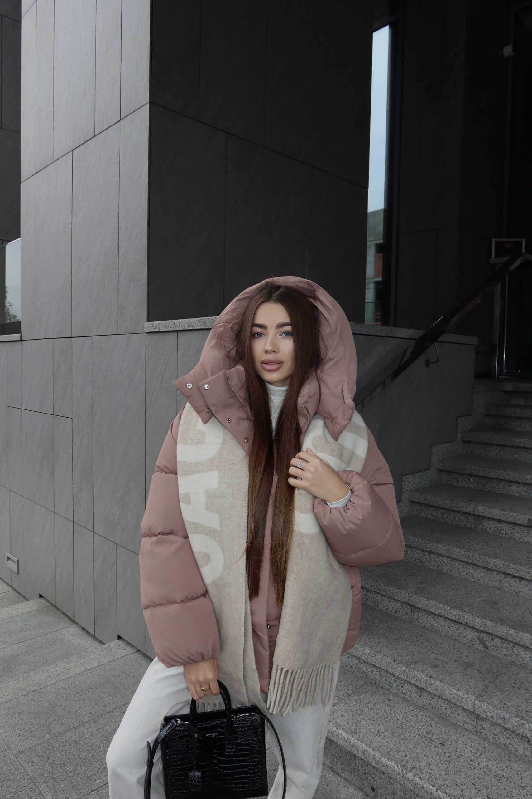 Пуховик “Mocha” з еко пуху - Зображення 5