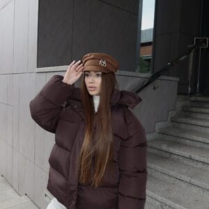 Пуховик “Choco” з еко пуху