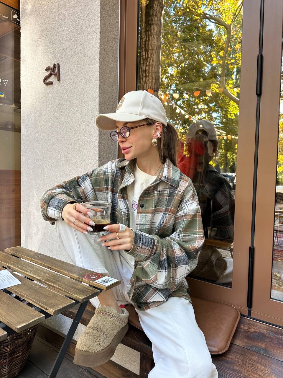 Сорочка з кашеміру “Highland” в клітинку - Зображення 6