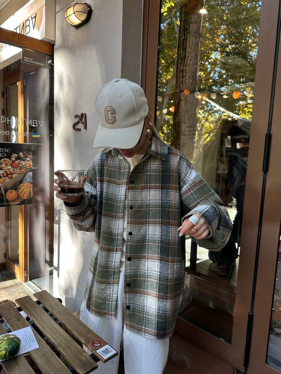 Сорочка з кашеміру “Highland” в клітинку - Зображення 8