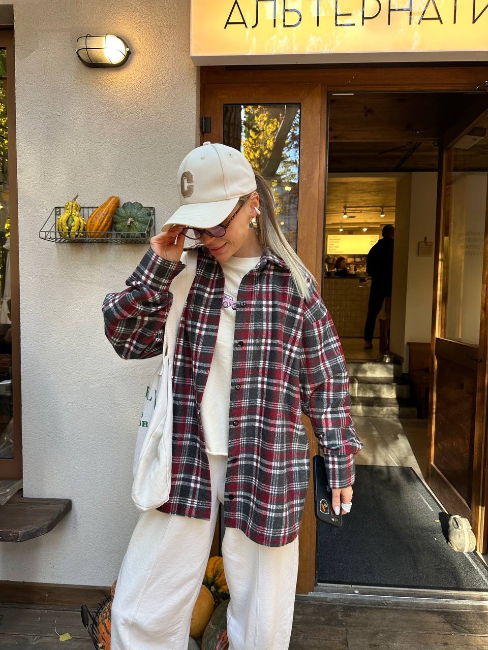 Сорочка з кашеміру “Highland” в клітинку - Зображення 2