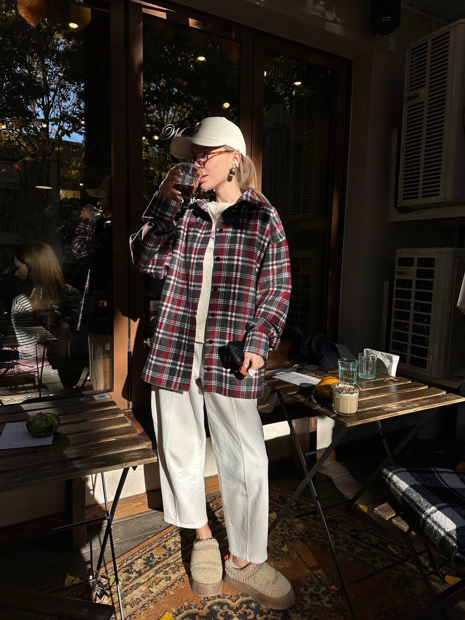 Сорочка з кашеміру “Highland” в клітинку - Зображення 3