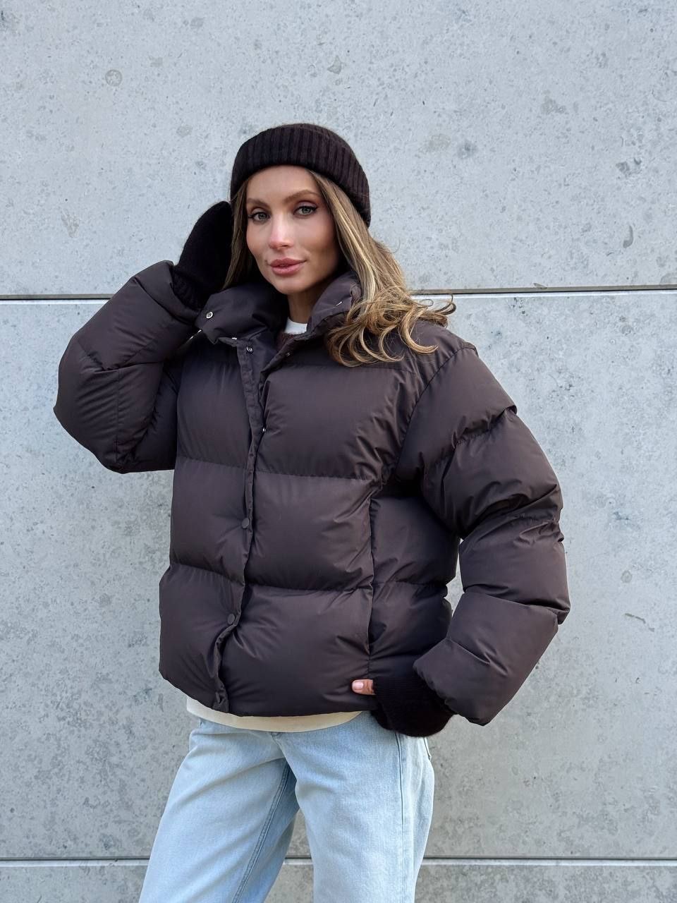 Пуфер “Diana” з еко-пуху - Зображення 2