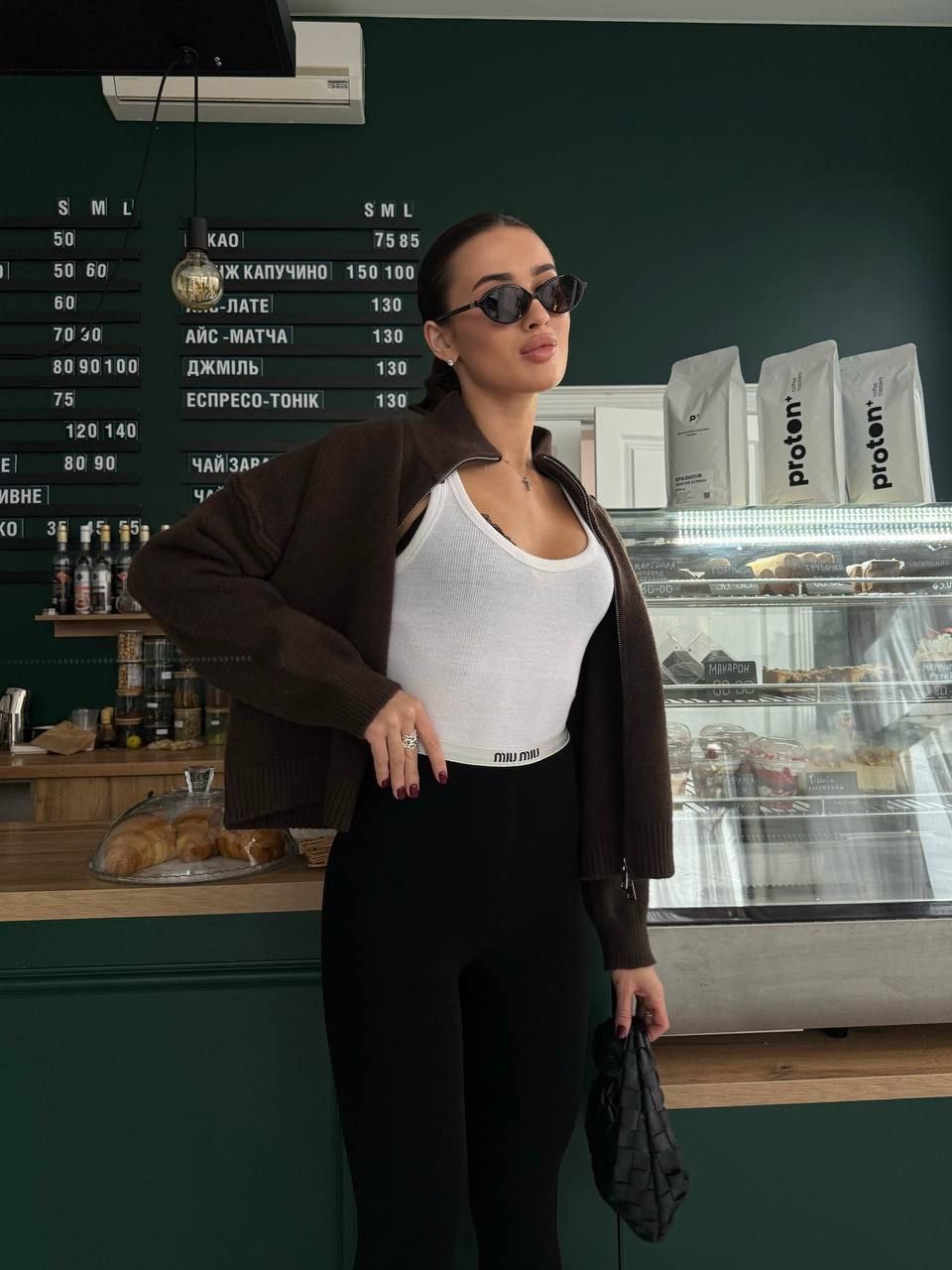 Бомбер “Nelly” з кашеміру на блискавці - Зображення 6