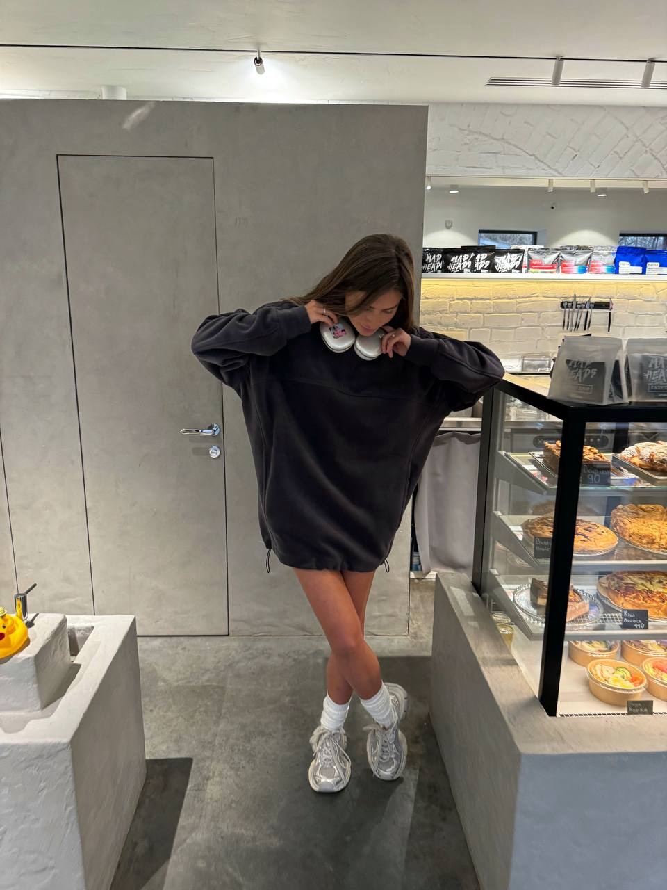 Худі на флісі “Amie” на затяжках - Зображення 6