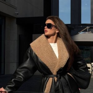 Дублянка “Arden” з обʼємним коміром