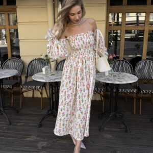 Жіноча муслінова сукня міді “Muslin Vanilla Midi”