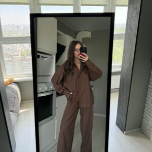 Жіночий костюм “Linen Open”