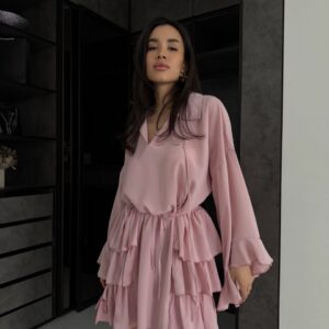Жіноча шифонова сукня “Chiffon Powder”