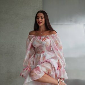 Жіноча сукня міді з органзи “Organza Bloom Midi”