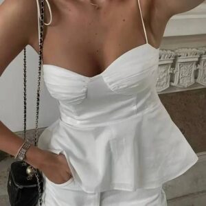 Жіночий топ “Milk Peplum”