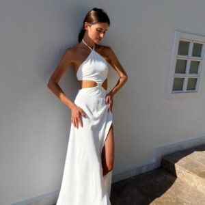 Жіноча сукня-максі “Elegant Cutout Dress”